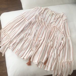 Zara Striped Blouse